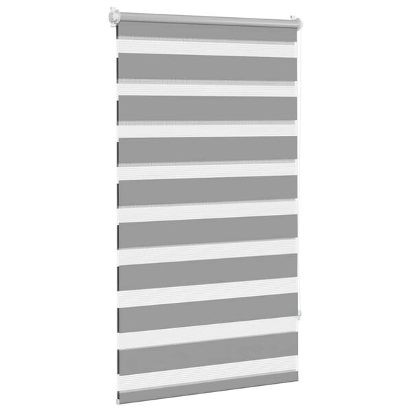 vidaXL Zebra Blind 70 x 120 cm Grey