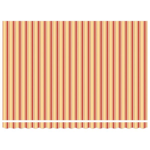 vidaXL Retractable Awning Multicolour 450 x 300 cm Polyester and Metal