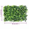&nbsp;vidaXL Artificial Leaf Fence&nbsp;6 pcs Green 40x60 cm