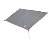 vidaXL Water Resistant Tarp -Person 240 x 300 cm Grey and Orange