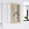 vidaXL Kitchen Wall Cabinet Wall-mounted Sonoma Oak 60 x 31 x 100 cm