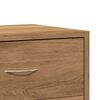 vidaXL Bedside Cabinet Artisian Oak 40x30x40 cm Engineered Wood