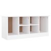 vidaXL Shoe Bench ALTA White 100x35x45 cm Solid Wood Pine