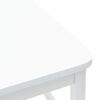 vidaXL Dining Chairs 2 pcs White 48 x 49 x 95 cm Solid Rubber Wood