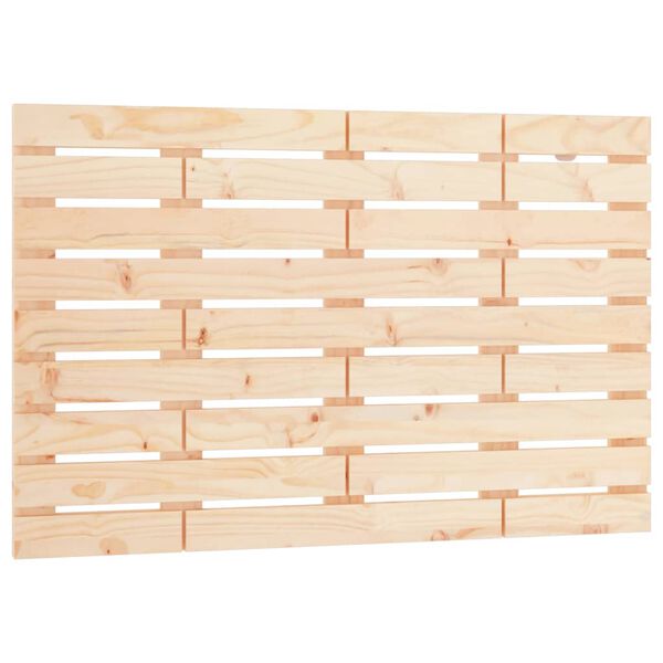 vidaXL Wall Headboard 96x3x63 cm Solid Wood Pine