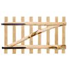 vidaXL Single Fence Gate Hazel Wood 100x60 cm