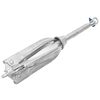vidaXL Folding Anchor Silver 12 kg Hot Dip Galvanized Cast Iron