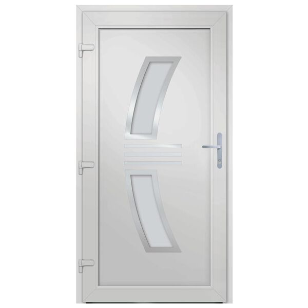 vidaXL Front Door Anthracite 98x200 cm PVC