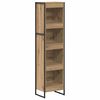 vidaXL Book Cabinet Artisian Oak 40 x 30 x 155 cm Engineered Wood