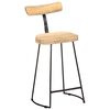 vidaXL Bar Stools 2 pcs 49x43x88 cm Solid Wood Mango