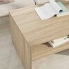 vidaXL Coffee Table Sonoma Oak 60 x 50 x 40 cm Engineered Wood