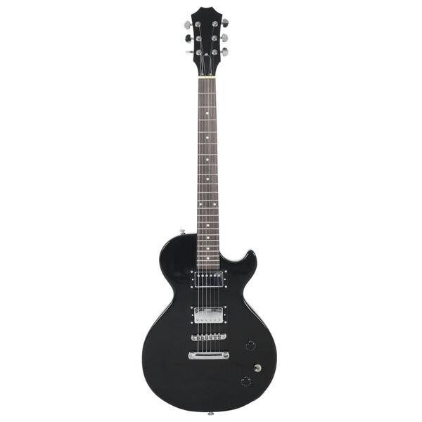 vidaXL Electric Guitar for Beginner with Bag Black 4/4 39"