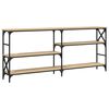 vidaXL Console Table Sonoma Oak 180x29x76.5 cm Engineered Wood