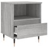 vidaXL Bedside Cabinets 2 pcs Grey Sonoma 40x35x50 cm Engineered Wood