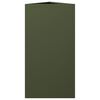 vidaXL Garden Planter Olive Green Triangular 40x34.5x70 cm Steel