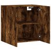 vidaXL Wall Cabinet Smoked Oak 60x31x60 cm Engineered Wood