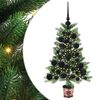 vidaXL Christmas Tree with 150 LEDs with Stand Green 65 cm PE
