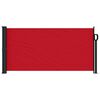 vidaXL Retractable Side Awning Red 100x500 cm