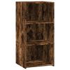 vidaXL Sideboard Smoked Oak 45x41x93 cm Engineered Wood