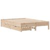vidaXL Bed Frame without Mattress 160x200 cm Solid Wood Pine