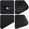 vidaXL Car Mat 4 pcs Black Rubber