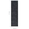 vidaXL Runner Rug BCF Anthracite 100x400 cm