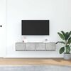 vidaXL TV Cabinets 2 pcs Concrete Grey 60x31x25.5 cm Engineered Wood