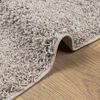 vidaXL Shaggy Rug PAMPLONA High Pile Modern Beige 80x250 cm