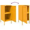 vidaXL Sideboard Mustard Yellow 36x39x79 cm Steel