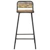 vidaXL Bar Chairs 4 pcs Solid Reclaimed Wood