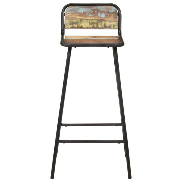 vidaXL Bar Chairs 4 pcs Solid Reclaimed Wood