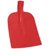 vidaXL Shovel Head Red 32 x 24.5 cm Powder-Coated Steel
