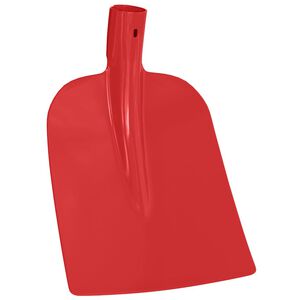 vidaXL Shovel Head Red 32 x 24.5 cm Powder-Coated Steel