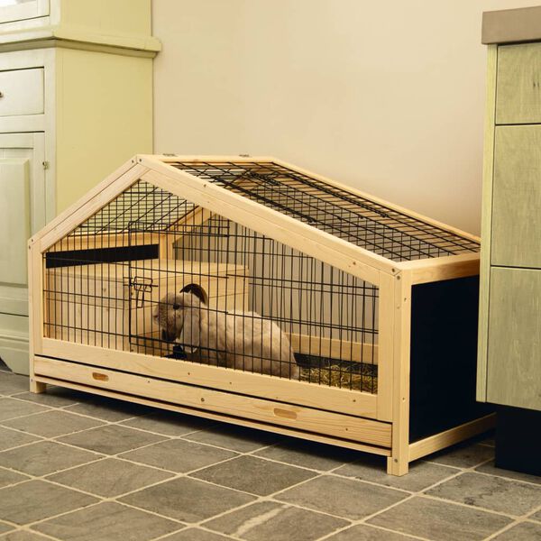 Beeztees Indoor Rabbit Cage Mex Wood 116x54x65.4 cm