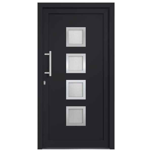 vidaXL Front Door Anthracite 98x200 cm