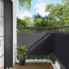 vidaXL Balcony Screen Anthracite 100 x 300 cm Oxford Fabric