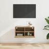 vidaXL TV Wall Cabinet Artisan Oak 60 x 30 x 30 cm Engineered Wood