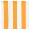 vidaXL Awning Replacement Fabric Yellow and White 330 x 195 cm