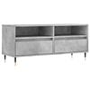 vidaXL TV Cabinet Concrete Grey 100x34.5x44.5 cm Engineered Wood