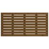 vidaXL Wall Headboard Honey Brown 156x3x63 cm Solid Wood Pine