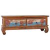 vidaXL TV Cabinet | Multicolour | Reclaimed teak wood | Medium | TV Cabinet