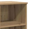 vidaXL Highboard with Drawer 3 pcs Artisan Oak Engineered Wood