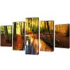 vidaXL Canvas Painting | Multicolour | Wood frame, waterproof canvas