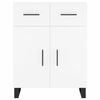 vidaXL Highboard White 69.5x34x180 cm Engineered Wood