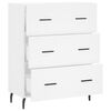 vidaXL Sideboard White 69.5x34x90 cm Engineered Wood