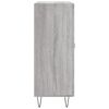 vidaXL Sideboard Grey Sonoma 69.5x34x90 cm Engineered Wood