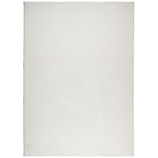 vidaXL Rug IZA Short Pile Scandinavian Look Cream 200x280 cm