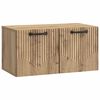 vidaXL Wall-Mounted TV Cabinet 59.5 x 31 x 30 cm Artisan Oak