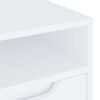 vidaXL TV Cabinet VISNES White 100x40x38 cm Engineered Wood