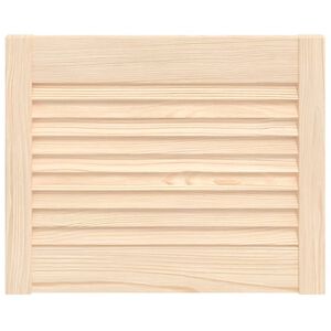vidaXL Cabinet Door Louvred Design 39.5x49.4 cm Solid Wood Pine